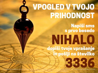 sms vedeževanje NIHALO na 3336